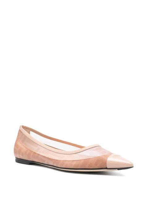 FENDI Colibrì ballerina shoes - Pink