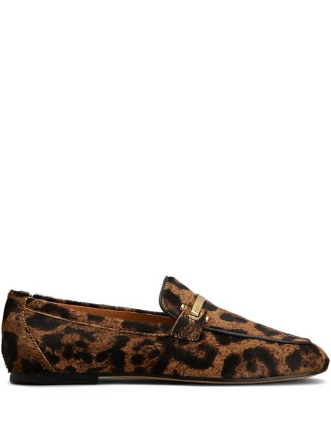 Tod's leopard-print loafers - Brown - zdjęcie produktu nr 1
