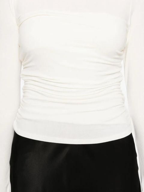 Reformation Julian knit top - White