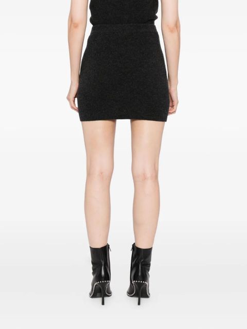 Alexander Wang Hotfix mini skirt - Grey
