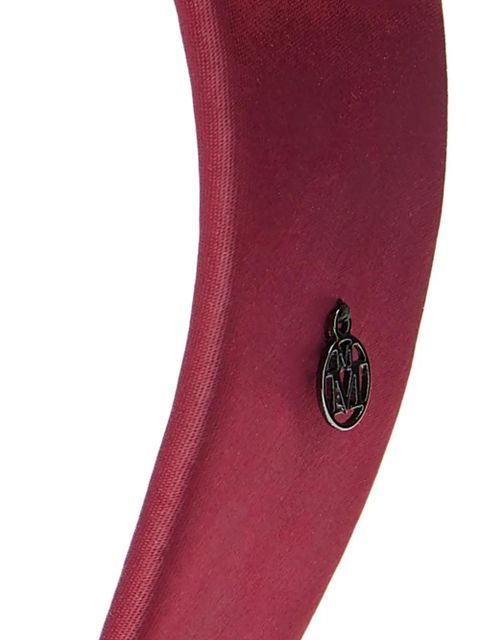 Maison Michel Elizabeth satin headband - Red - zdjęcie produktu nr 2