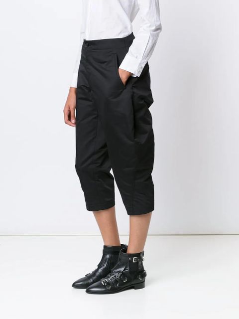 Comme Des Garçons 'Jodhpur' circle trousers - Black