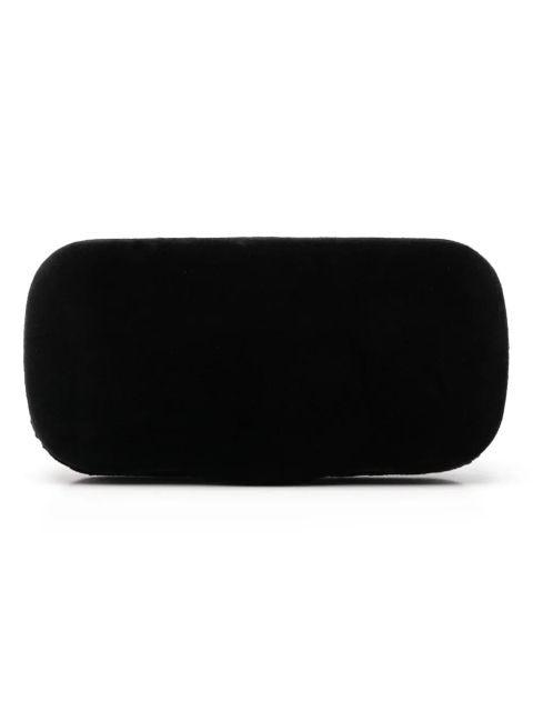 Magda Butrym crystal-embellished rectangle sunglasses - Red