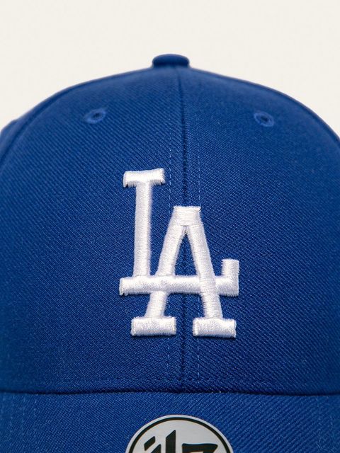 47 brand - Czapka MLB Los Angeles Dodgers B-MVP12WBV-RYG