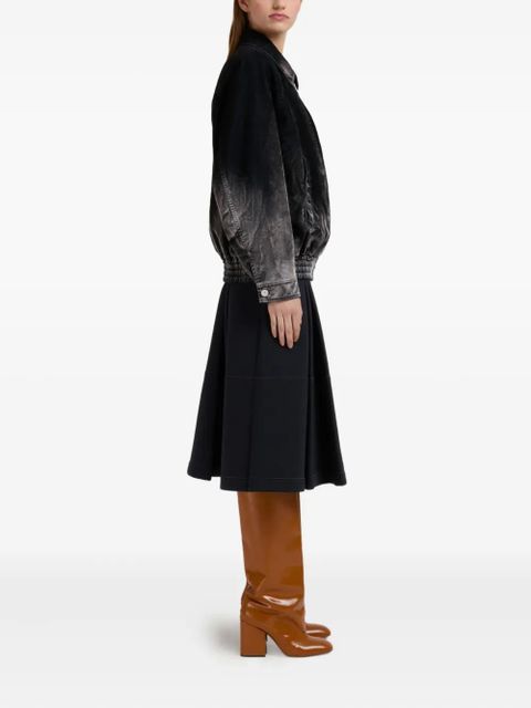 Marni striped polo top - Blue - zdjęcie produktu nr 2