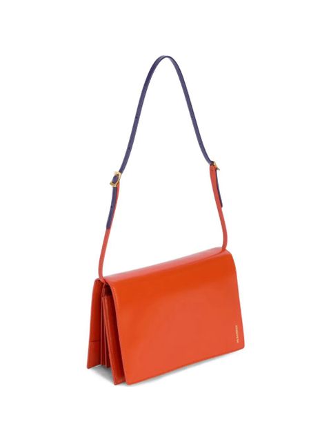Jil Sander small File shoulder bag - Orange - zdjęcie produktu nr 2