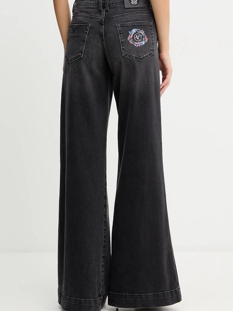 Versace Jeans Couture jeansy damskie kolor czarny 79HAB563 CDWRC - zdjęcie produktu nr 2