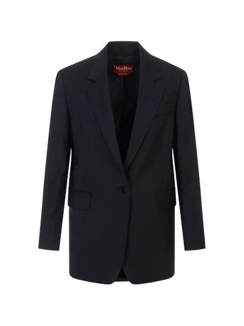 Max Mara Chamonix single-breasted buttoned blazer - Blue - zdjęcie produktu nr 1