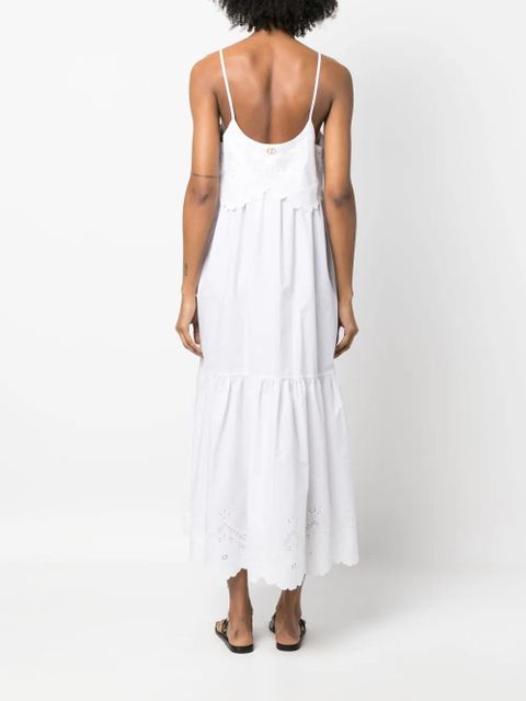 TWINSET tiered-skirt shift dress - White