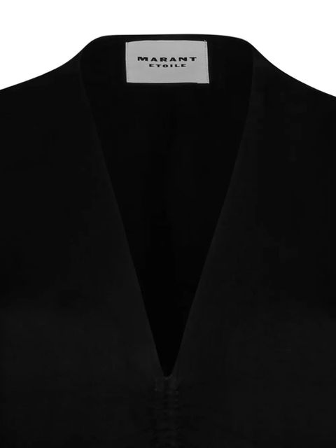 MARANT ÉTOILE v-neck dress - Black