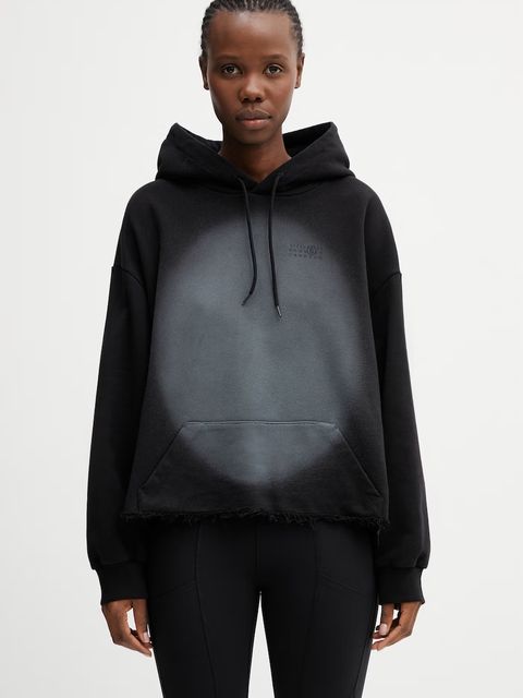 MM6 Maison Margiela bluza z kapturem damska bawełniana - zdjęcie produktu nr 1