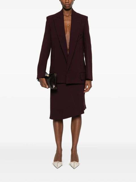 Victoria Beckham wool-blend blazer - Red - zdjęcie produktu nr 2
