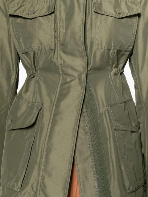 Moncler Ilo concealed-hood jacket - Green