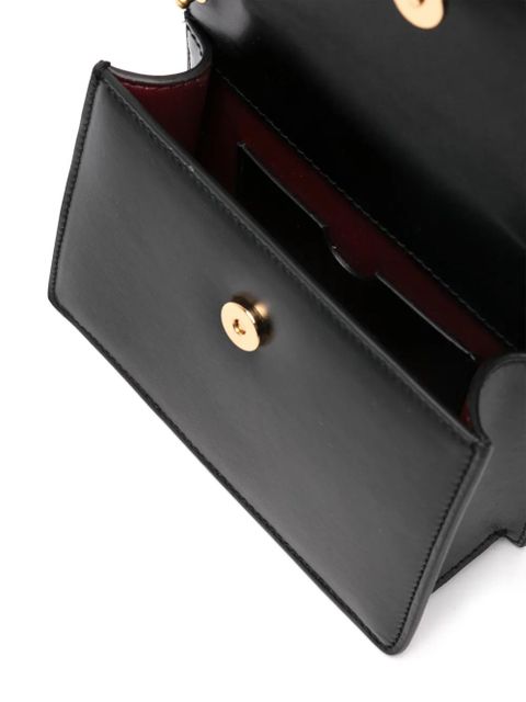 Off-White baby Jitney leather shoulder bag - Black