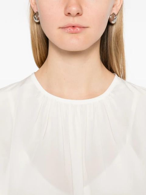 Max Mara Mstcolmo long-sleeve blouse - White