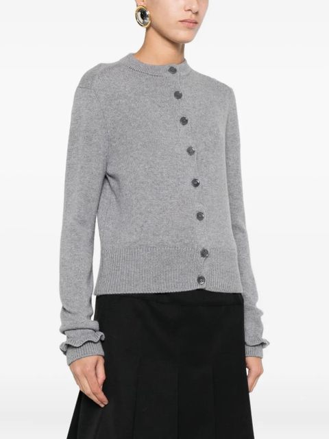 Ba&Sh ruffled-cuff button-up cardigan - Grey - zdjęcie produktu nr 2