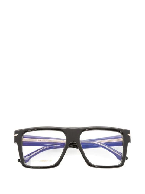 Victoria Beckham flat-top square-frame glasses - Black - zdjęcie produktu nr 1
