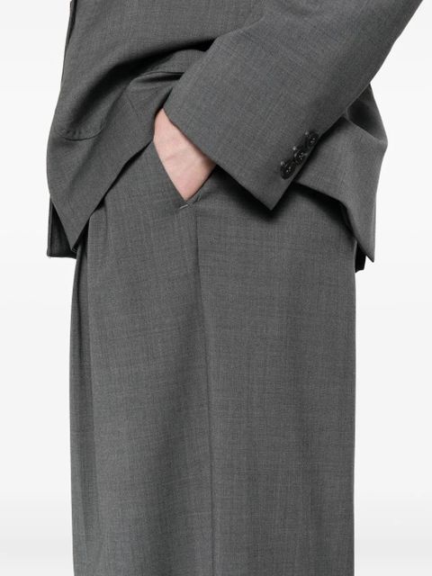 Weekend Max Mara pleated wide-leg trousers - Grey