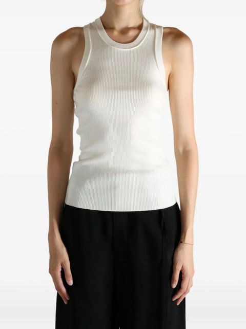 Givenchy ribbed racer-back tank top - White - zdjęcie produktu nr 2