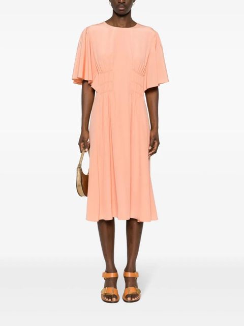 Chloé silk midi dress - Pink - zdjęcie produktu nr 2