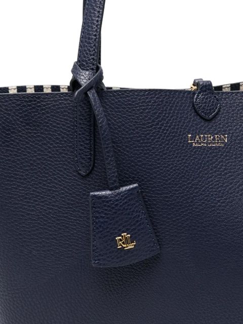 Lauren Ralph Lauren large reversible tote bag - Blue