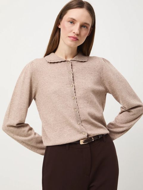 Medicine sweter damskie kolor beżowy - zdjęcie produktu nr 1