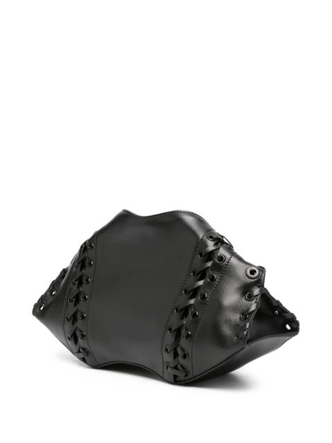 Alexander McQueen Manta clutch bag - Black