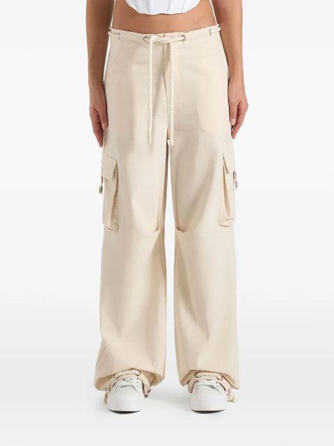 Manière De Voir Rosa rope cargo pants - Neutrals - zdjęcie produktu nr 1