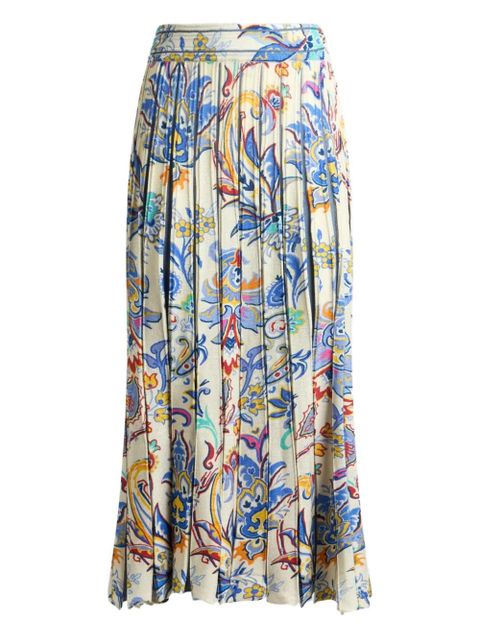 ETRO printed midi skirt - Neutrals - zdjęcie produktu nr 1