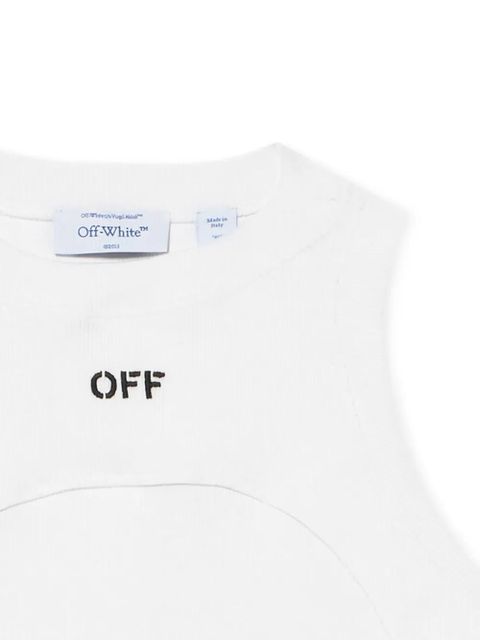Off-White Off stamp ribbed tank top - zdjęcie produktu nr 2