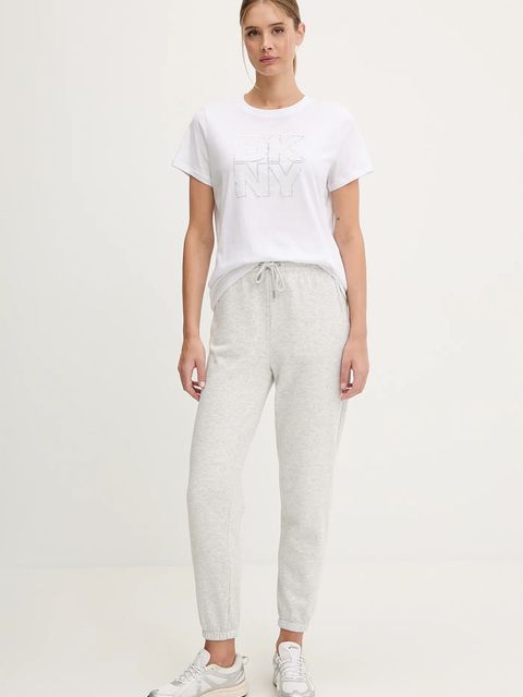 Dkny t-shirt bawełniany - zdjęcie produktu nr 1