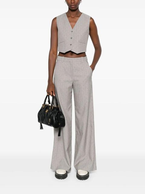 Maje pinstriped trousers - Grey - zdjęcie produktu nr 2