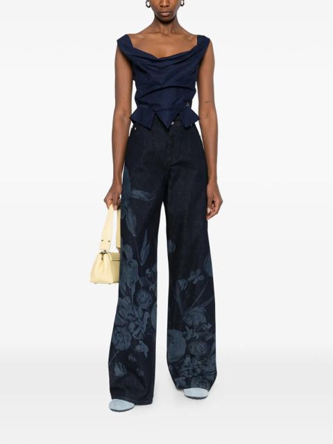 Vivienne Westwood Sunday draped orb top - Blue - zdjęcie produktu nr 2