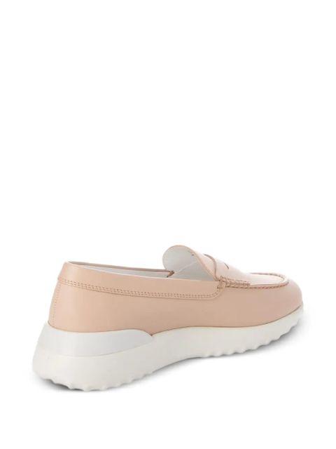 Tod's leather loafers - Neutrals