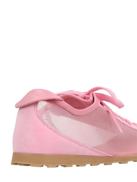 Jacquemus Les Tennis mesh-panel sneakers - White