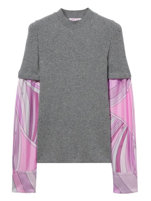 PUCCI Iride-print sweater - Pink - zdjęcie produktu nr 1