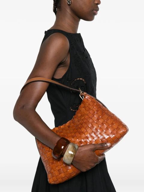 DRAGON DIFFUSION Hobo Salvage woven shoulder bag - Brown - zdjęcie produktu nr 2