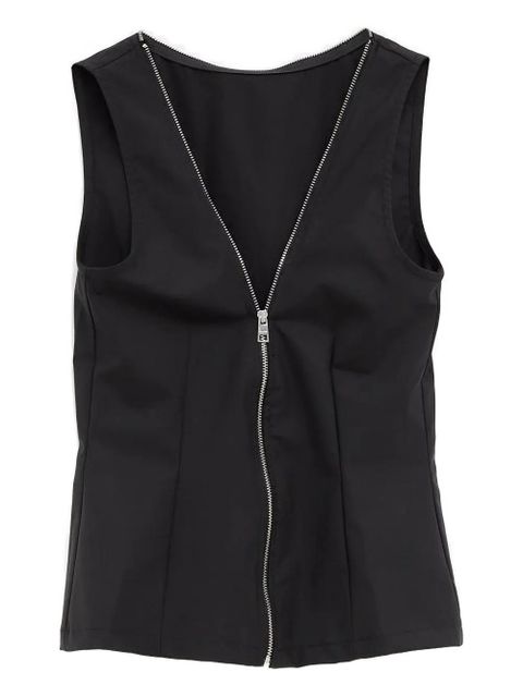 Paloma Wool Fase zip-up top - Black - zdjęcie produktu nr 1