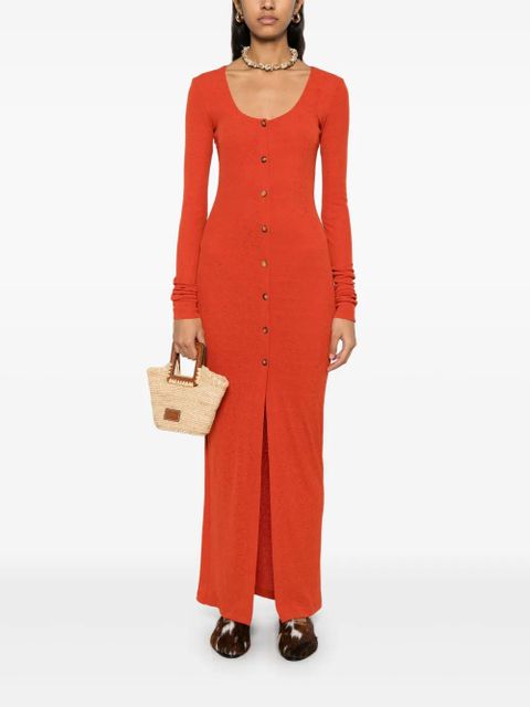 Nanushka Nareh maxi dress - Orange