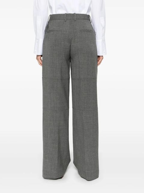 Jil Sander virgin wool trousers - Grey