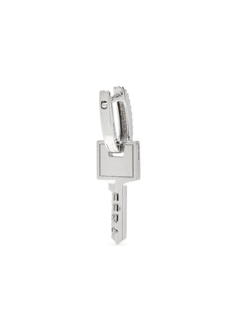 EÉRA 18K white gold Key Small earring - zdjęcie produktu nr 2