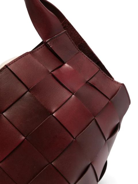 DRAGON DIFFUSION woven-design tote bag - Red