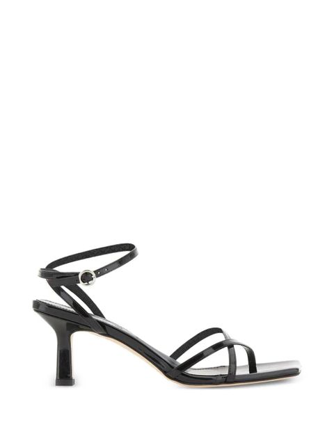 Aeyde criss-cross strap sandals - Black - zdjęcie produktu nr 1