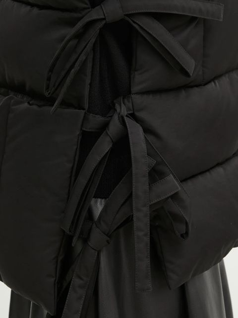 Kenzo bezrękawnik Sleeveless Puffer Jacket damski kolor czarny zimowy FE62OU1269CE.99