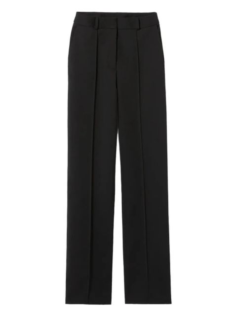 Claudie Pierlot pleated straight trousers - Black - zdjęcie produktu nr 1