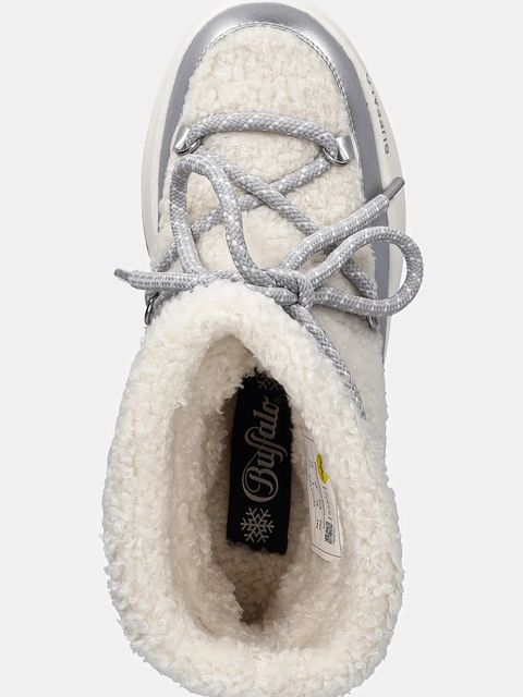 Buffalo śniegowce Orcus Snow Boot kolor srebrny 1270162-SLV