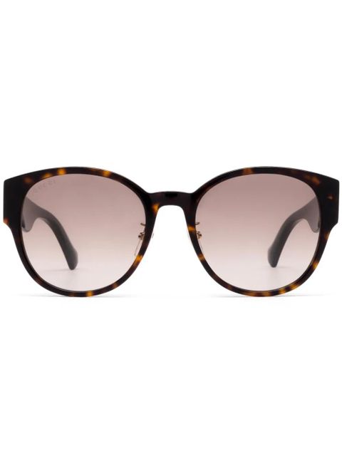 Gucci Eyewear round-frame sunglasses - Brown - zdjęcie produktu nr 1