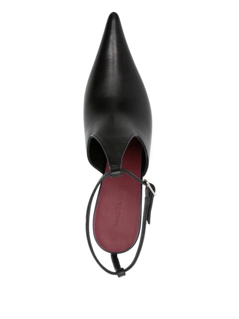 Magda Butrym 85mm pointed-toe ankle-strap pumps - Black - zdjęcie produktu nr 2