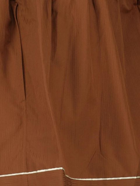 Prada button-fastening mini skirt - Brown - zdjęcie produktu nr 2