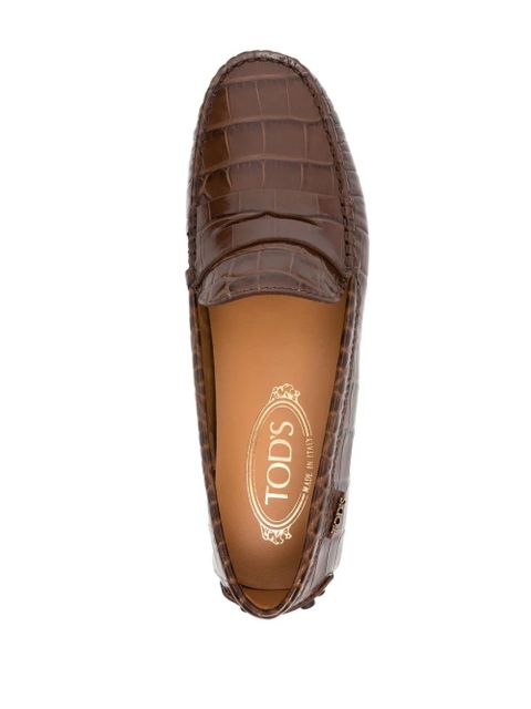Tod's Gommino leather loafers - Brown